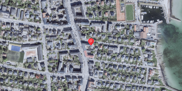 Oversvømmelsesrisiko fra vandløb på Frederikkevej 2B, 2900 Hellerup