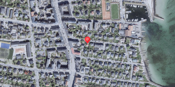 Oversvømmelsesrisiko fra vandløb på Frederikkevej 4, 2900 Hellerup