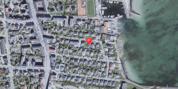 Oversvømmelsesrisiko fra vandløb på Frederikkevej 14, 2900 Hellerup