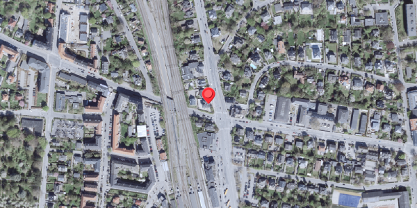 Oversvømmelsesrisiko fra vandløb på Gersonsvej 1, 2900 Hellerup