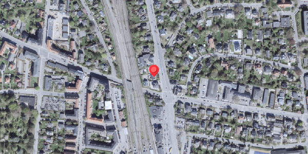 Oversvømmelsesrisiko fra vandløb på Gersonsvej 3, 2900 Hellerup
