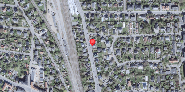 Oversvømmelsesrisiko fra vandløb på Gersonsvej 18, 2900 Hellerup