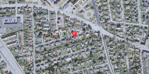 Oversvømmelsesrisiko fra vandløb på Granhøjen 7, . , 2900 Hellerup
