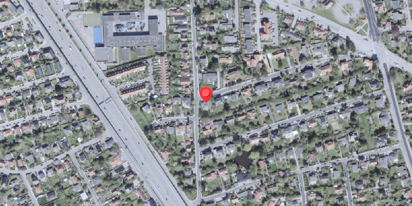 Oversvømmelsesrisiko fra vandløb på Granhøjen 21, 2900 Hellerup