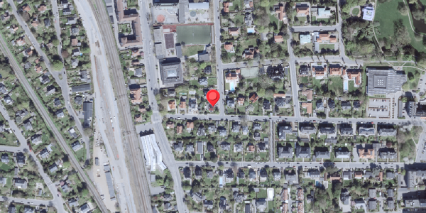 Oversvømmelsesrisiko fra vandløb på Gruts Alle 1, 2900 Hellerup