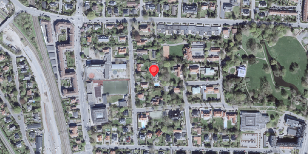 Oversvømmelsesrisiko fra vandløb på Gruts Alle 10, 2900 Hellerup