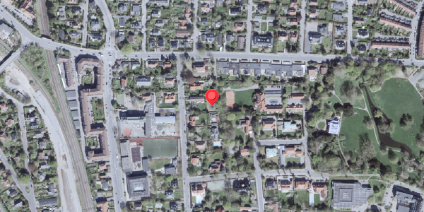 Oversvømmelsesrisiko fra vandløb på Gruts Alle 14A, . , 2900 Hellerup
