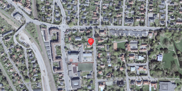 Oversvømmelsesrisiko fra vandløb på Gruts Alle 23, 2900 Hellerup
