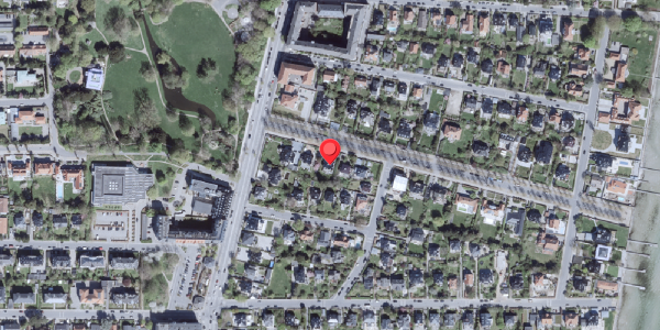 Oversvømmelsesrisiko fra vandløb på Hambros Alle 6, . , 2900 Hellerup