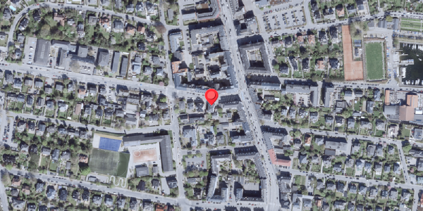 Oversvømmelsesrisiko fra vandløb på Hellerupvej 3, 2. , 2900 Hellerup