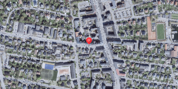 Oversvømmelsesrisiko fra vandløb på Hellerupvej 8, 2900 Hellerup