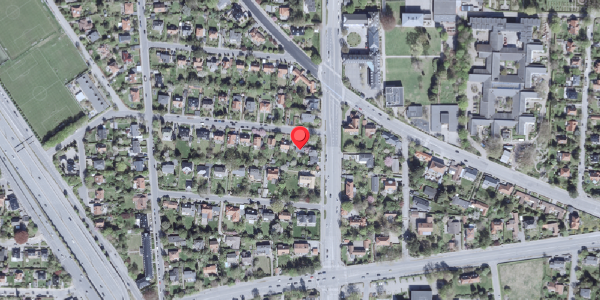 Oversvømmelsesrisiko fra vandløb på Hvilevej 1A, . , 2900 Hellerup
