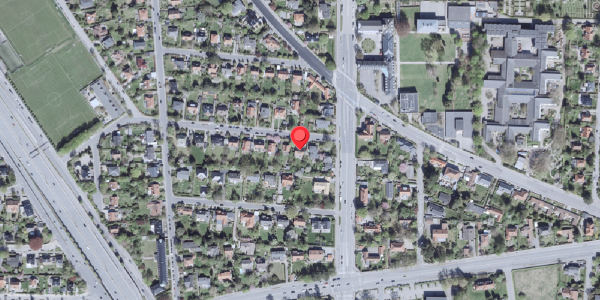 Oversvømmelsesrisiko fra vandløb på Hvilevej 3, . , 2900 Hellerup