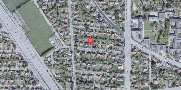 Oversvømmelsesrisiko fra vandløb på Hvilevej 14, . , 2900 Hellerup