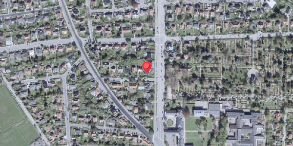 Oversvømmelsesrisiko fra vandløb på Hyrdevej 2, 2900 Hellerup