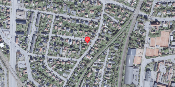 Oversvømmelsesrisiko fra vandløb på Rypevej 14, 2900 Hellerup