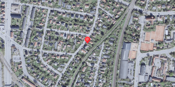 Oversvømmelsesrisiko fra vandløb på Ingeborgvej 47, 2900 Hellerup