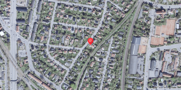 Oversvømmelsesrisiko fra vandløb på Ingeborgvej 51A, 2900 Hellerup