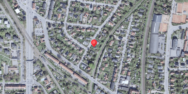 Oversvømmelsesrisiko fra vandløb på Ingeborgvej 59, 2900 Hellerup