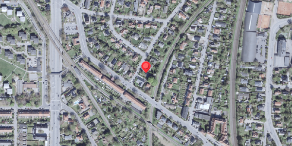 Oversvømmelsesrisiko fra vandløb på Ingeborgvej 65, 2900 Hellerup