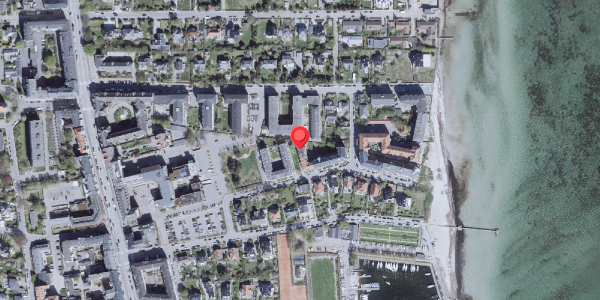 Oversvømmelsesrisiko fra vandløb på Jomsborgvej 21, kl. th, 2900 Hellerup