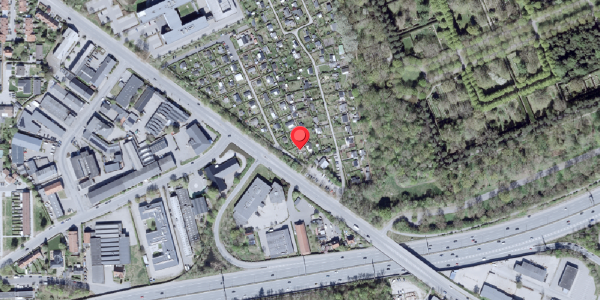 Oversvømmelsesrisiko fra vandløb på Knæbjerget 1, 2820 Gentofte