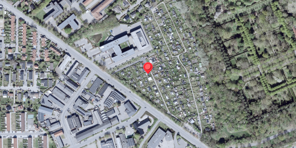 Oversvømmelsesrisiko fra vandløb på Knæbjerget 22, 2820 Gentofte
