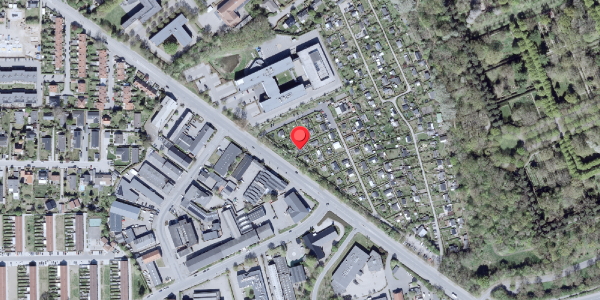 Oversvømmelsesrisiko fra vandløb på Knæbjerget 29, 2820 Gentofte