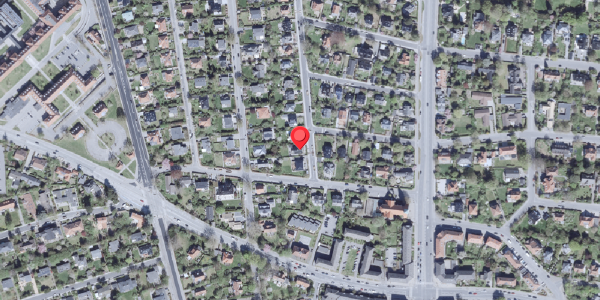 Oversvømmelsesrisiko fra vandløb på Kaas Alle 13, 2900 Hellerup