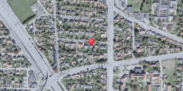 Oversvømmelsesrisiko fra vandløb på Lundely 7, 2900 Hellerup