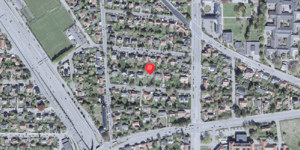 Oversvømmelsesrisiko fra vandløb på Lundely 10, 2900 Hellerup