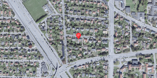 Oversvømmelsesrisiko fra vandløb på Lundely 15, 2900 Hellerup