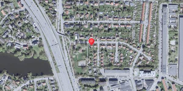 Oversvømmelsesrisiko fra vandløb på Lundeskovsvej 6, 2900 Hellerup