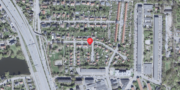 Oversvømmelsesrisiko fra vandløb på Lundeskovsvej 18, 2900 Hellerup