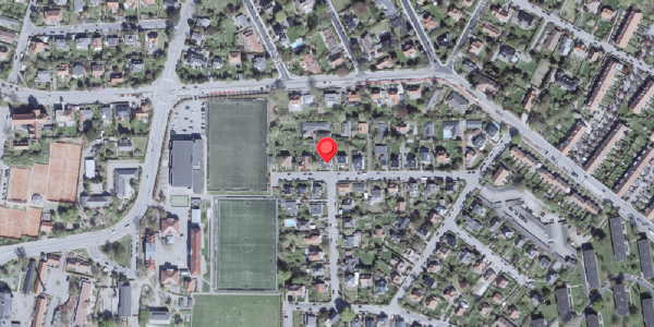 Oversvømmelsesrisiko fra vandløb på Mantziusvej 16, 2900 Hellerup