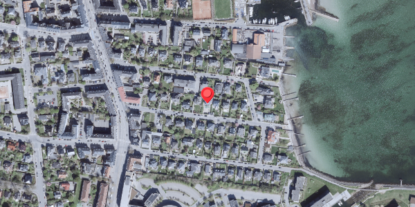 Oversvømmelsesrisiko fra vandløb på Marievej 13, 2900 Hellerup