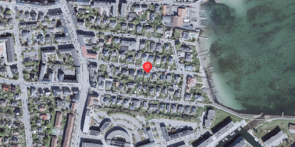 Oversvømmelsesrisiko fra vandløb på Marievej 14, 2900 Hellerup