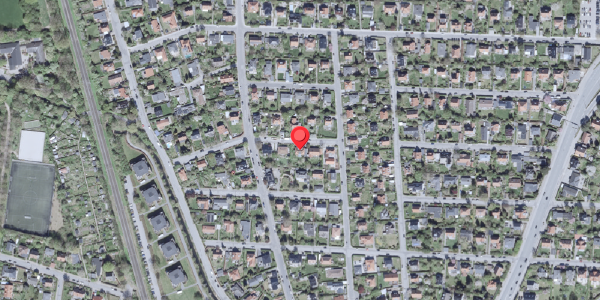 Oversvømmelsesrisiko fra vandløb på Melvillevej 5, . , 2900 Hellerup