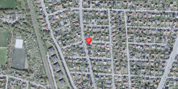 Oversvømmelsesrisiko fra vandløb på Melvillevej 9, . , 2900 Hellerup