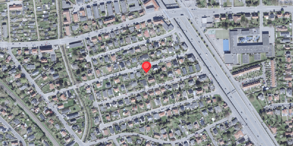 Oversvømmelsesrisiko fra vandløb på Merianvej 13, 2900 Hellerup