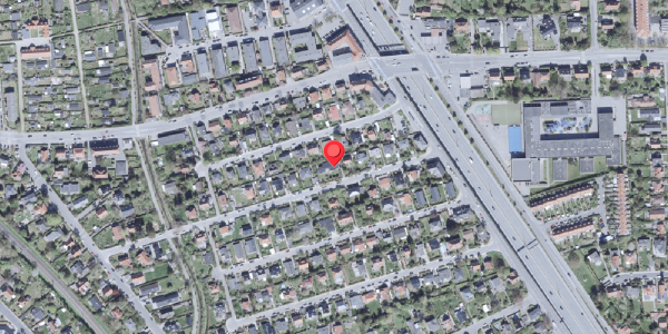 Oversvømmelsesrisiko fra vandløb på Merianvej 14, . , 2900 Hellerup