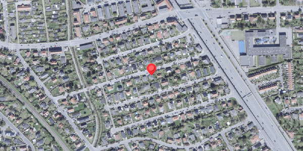 Oversvømmelsesrisiko fra vandløb på Merianvej 15, . , 2900 Hellerup