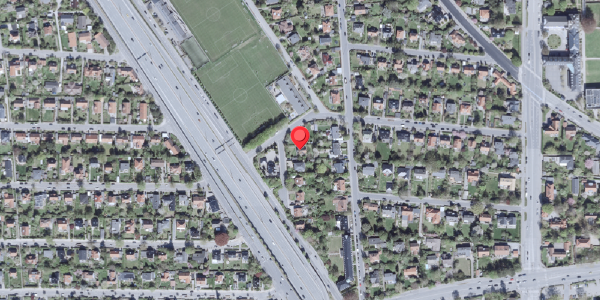 Oversvømmelsesrisiko fra vandløb på Morgenvej 14, 2900 Hellerup