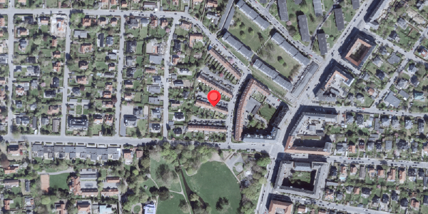 Oversvømmelsesrisiko fra vandløb på Nerievej 5, 2900 Hellerup
