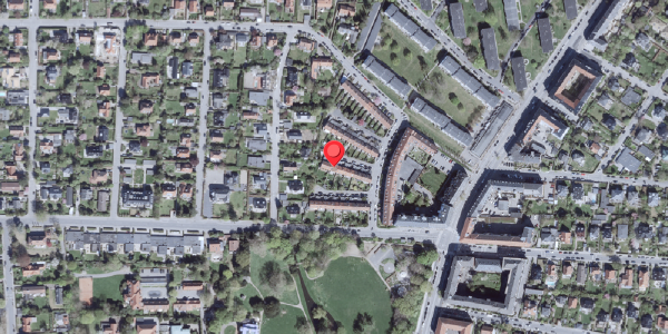Oversvømmelsesrisiko fra vandløb på Nerievej 9, 2900 Hellerup