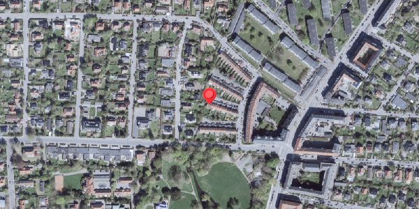 Oversvømmelsesrisiko fra vandløb på Nerievej 11, 2900 Hellerup