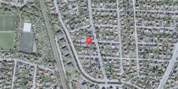 Oversvømmelsesrisiko fra vandløb på Polarvej 13, 2900 Hellerup