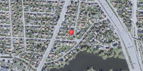 Oversvømmelsesrisiko fra vandløb på Poppelhøj 2, 2900 Hellerup