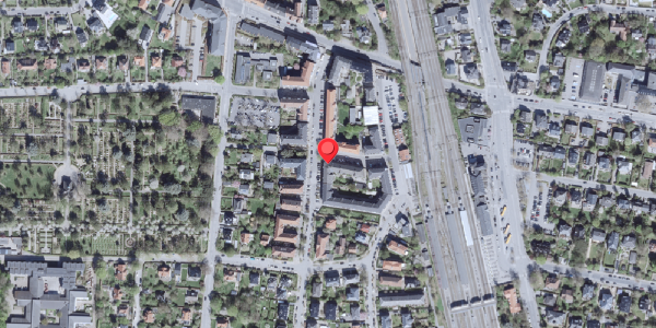 Oversvømmelsesrisiko fra vandløb på Rakelsvej 9, st. , 2900 Hellerup