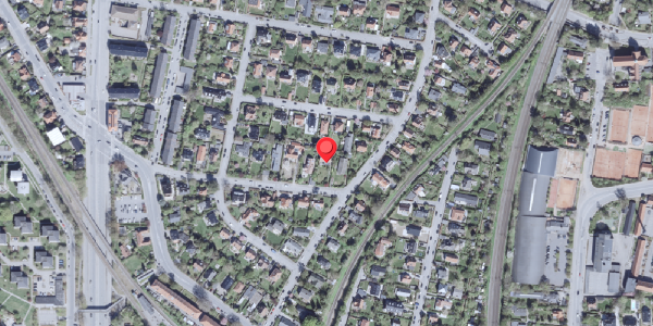 Oversvømmelsesrisiko fra vandløb på Rågevej 21, 2900 Hellerup